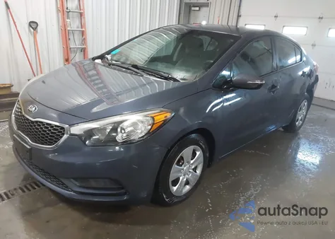 2015 Kia Forte Lx z USA, uszkodzony, nr VIN KNAFX4A67F5430469